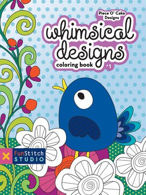 cover image of Whimsical Designs Coloring Book